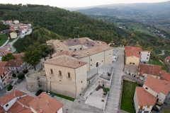 The castle seen from above