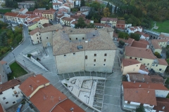 The castle seen from above