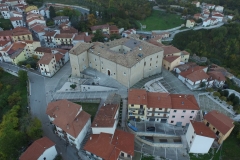 The castle seen from above