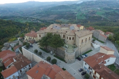 The castle seen from above